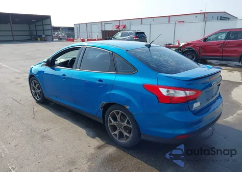 2014 Ford Focus Se z USA, uszkodzony, nr VIN 1FADP3F29EL411979
